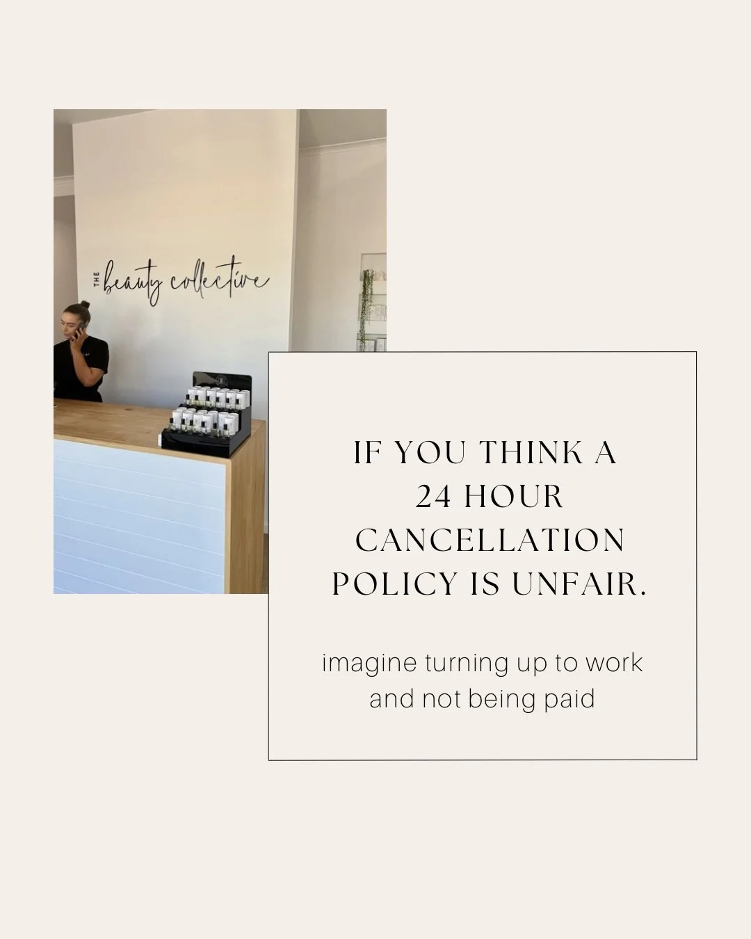 We don&rsquo;t enjoy making these posts! But there are those clients out there who sadly don&rsquo;t seem to value us or our time?!

&bull;Last minute cancellations (within 24 hours) and &lsquo;no shows&rsquo; have a significant impact on our small b