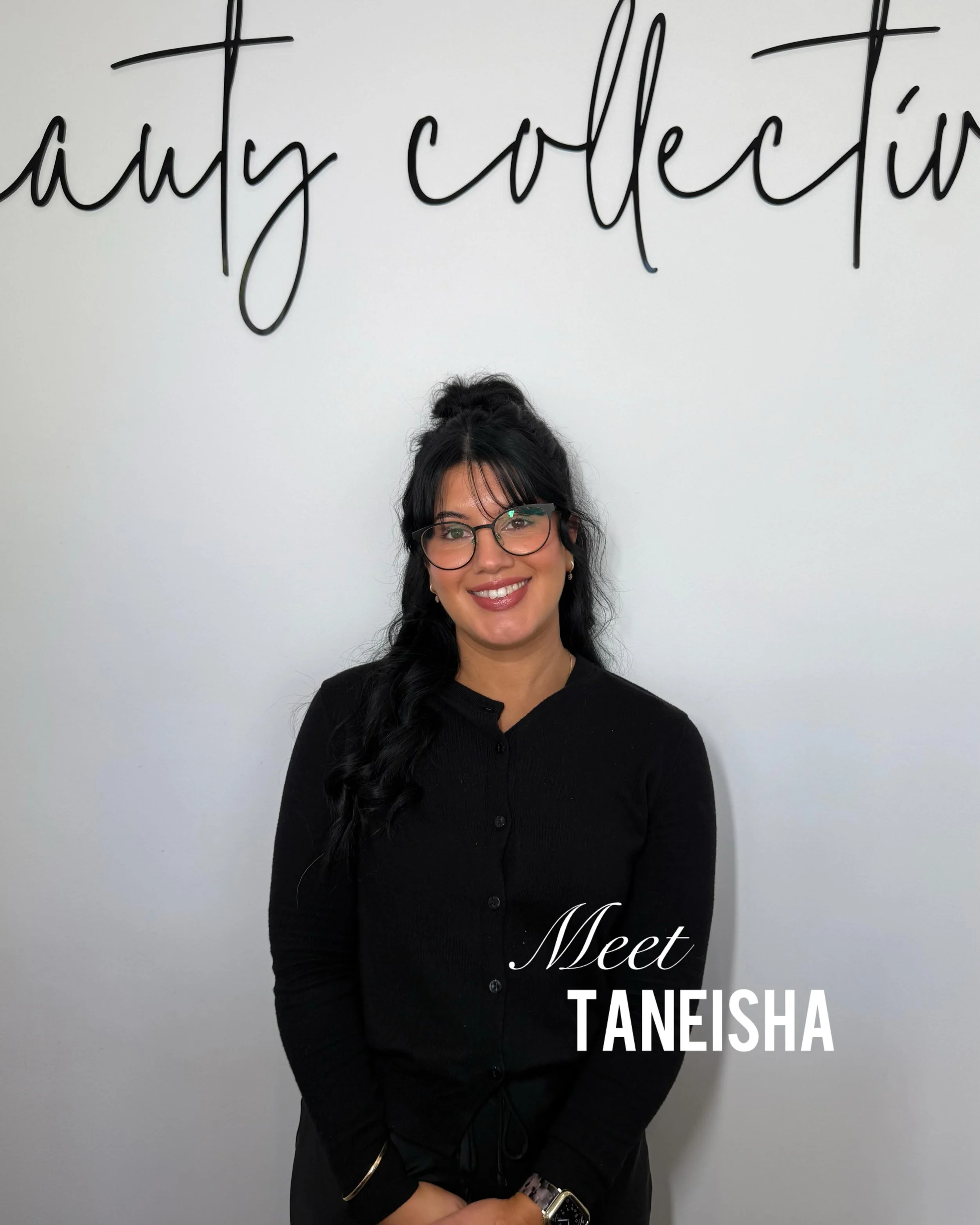 MEET THE TEAM | NEISH 🖤
Our nail queen &amp; all round little pocket rocket! Known for her attention to detail and gorgeous nail creations, Neish is a much-loved part of The Beauty Collective family. 
You&rsquo;ll find her here every Tuesday and eve