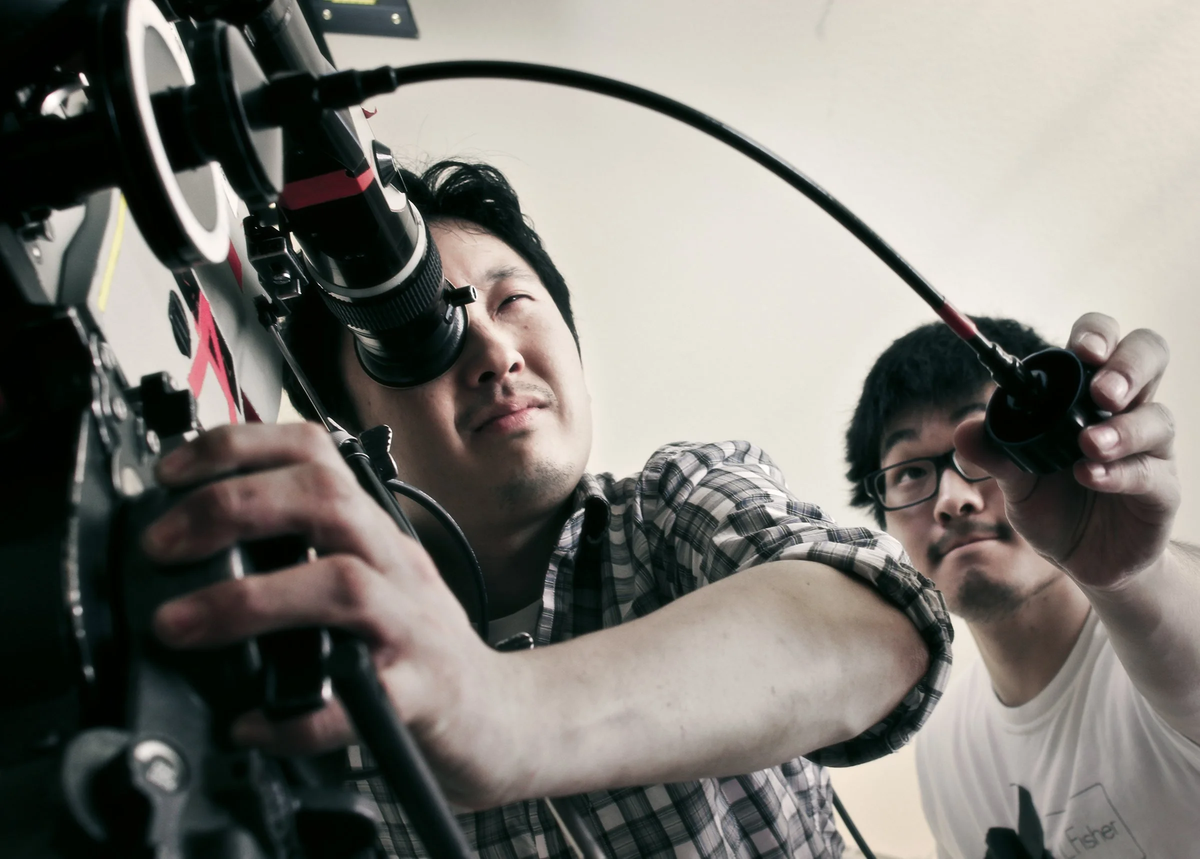 Sats & Ben on camera.jpg