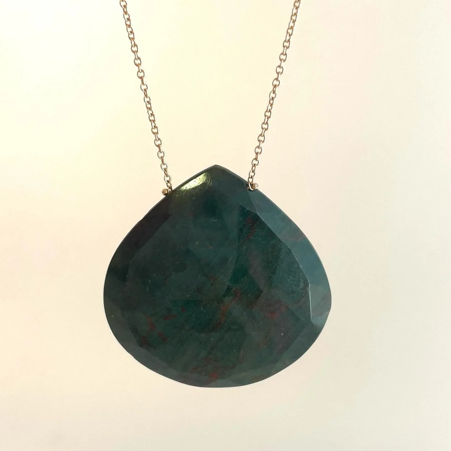 Happy Birthday March Babies!
Bloodstone is one of your birthstone choices. Energetically it is a powerful stone of courage and calmness. It it helps us stay grounded during difficult situations, and to process harsh memories and emotions.  It is reco