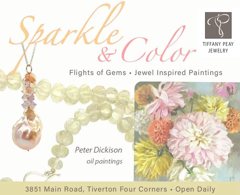 New jewels and beautiful paintings. Now open daily for summer 2026. 
Stop in soon!