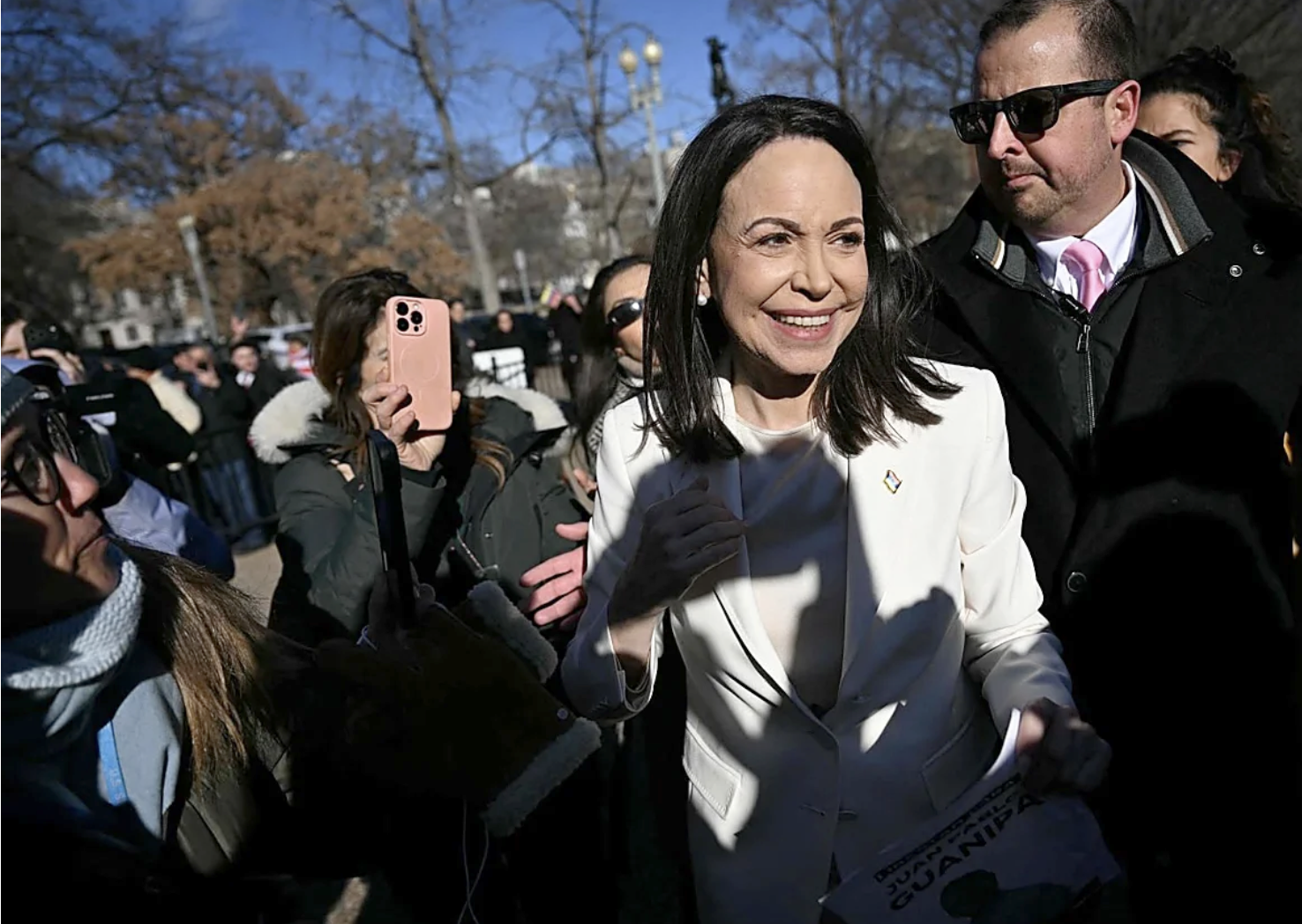 María Corina en la Casa Blanca