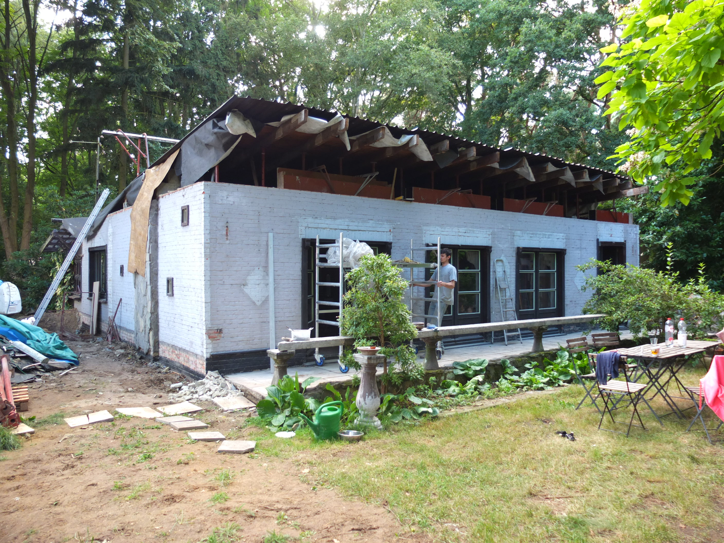 preparing for a new roof