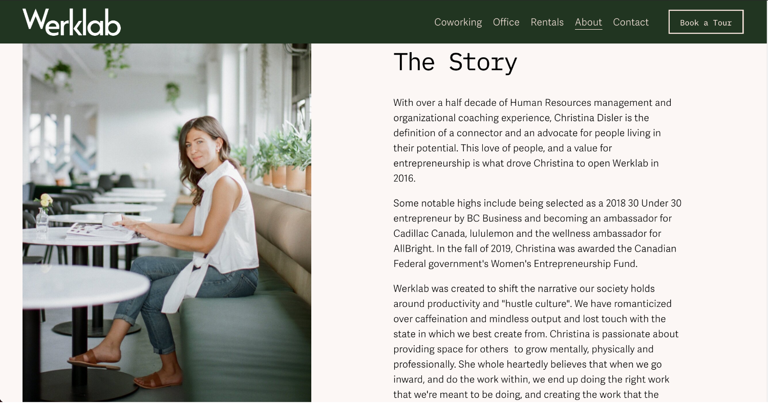 Interview with leadership team