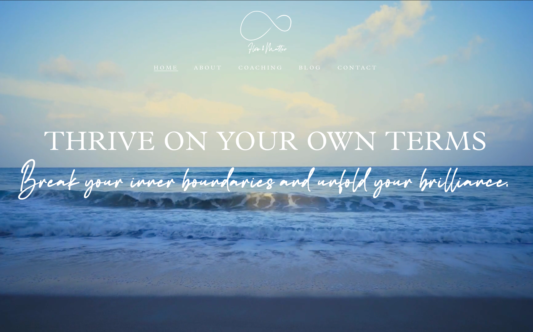 Building a purpose driven coaching website from scratch