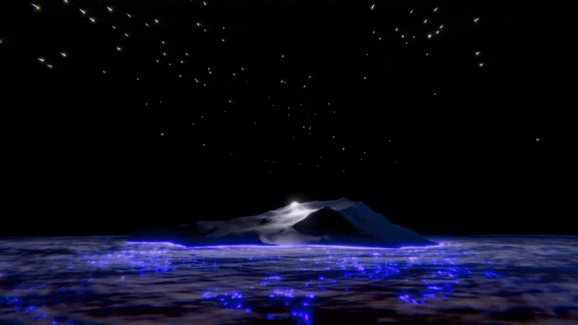 De-Creation Myths, virtual reality experience designed by Louis Rakovich, Unity, nature, water