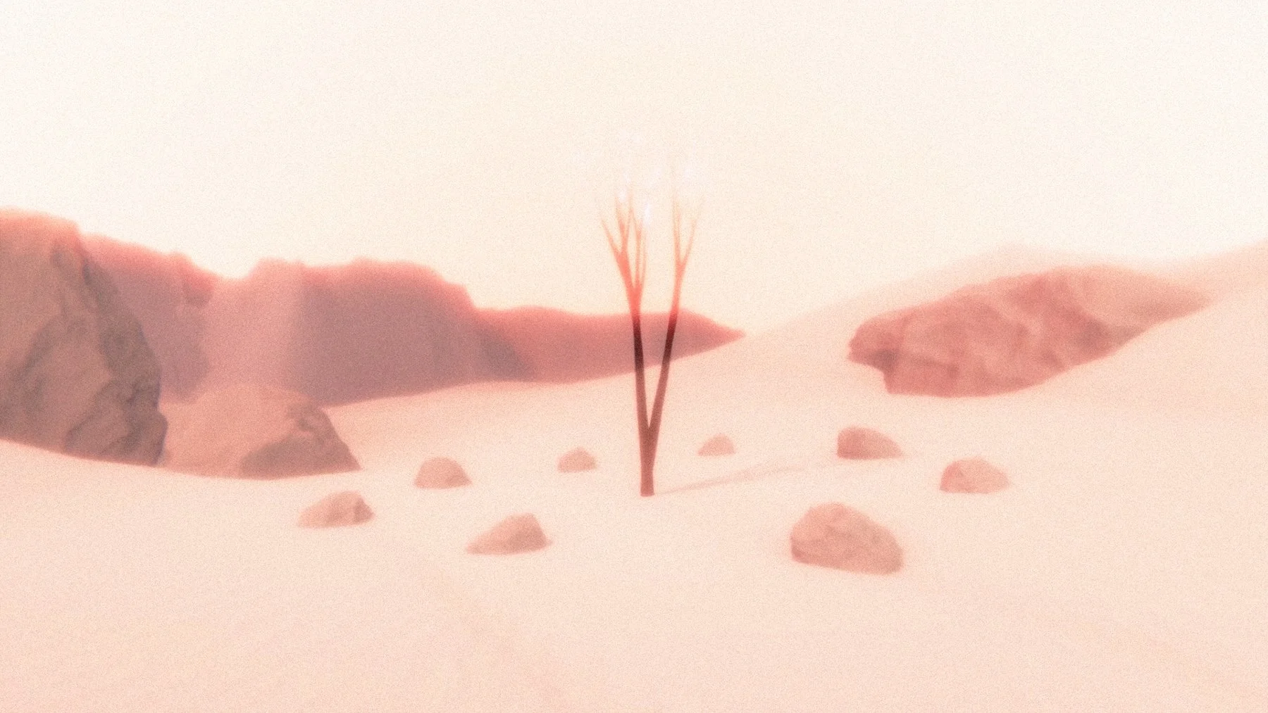 De-Creation Myths, virtual reality experience designed by Louis Rakovich, Unity, nature, desert