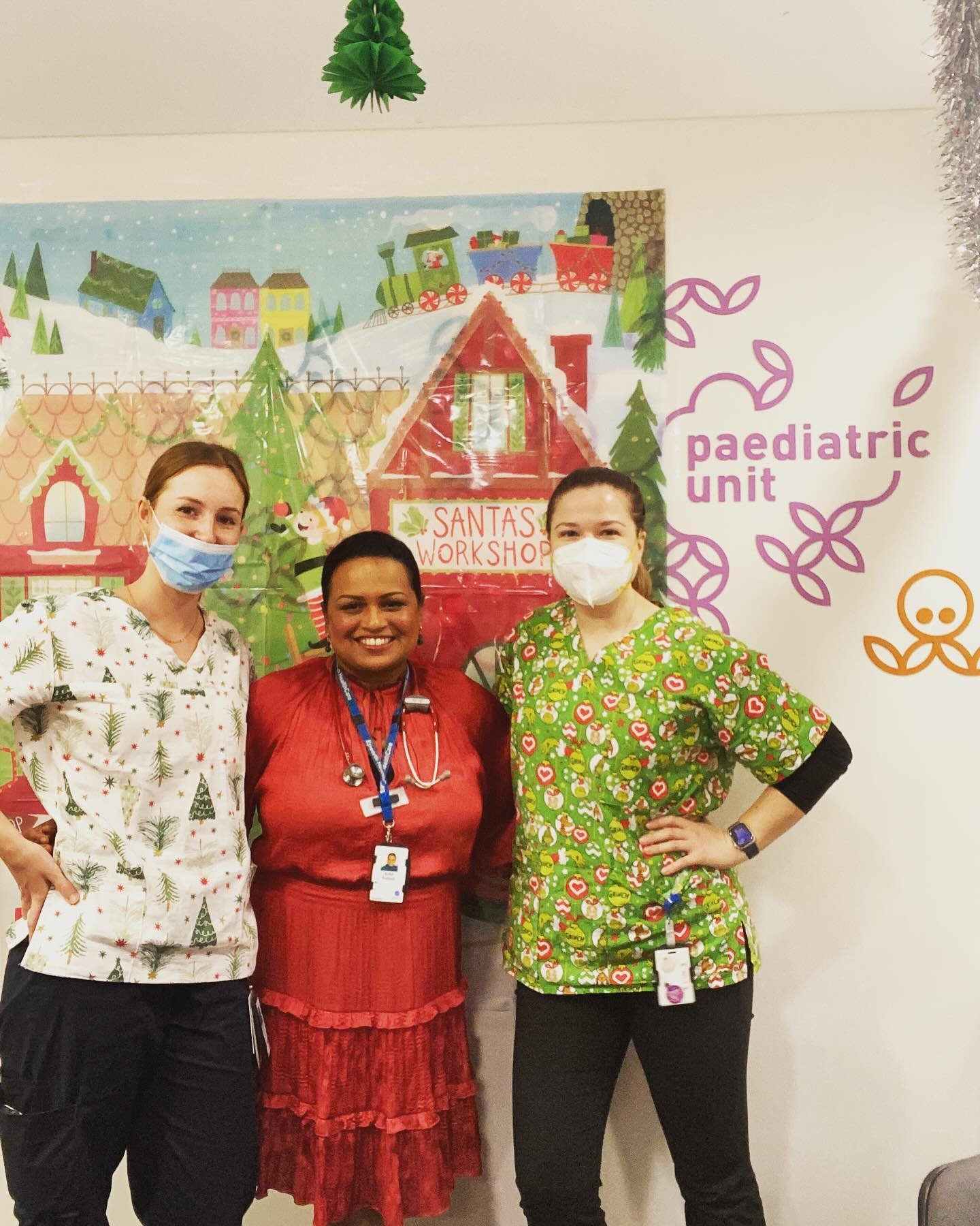Today I pay tribute to all paediatric staff delivering precious smiles to those children spending Christmas Day in hospital 🎄✨🦌💖🕊️