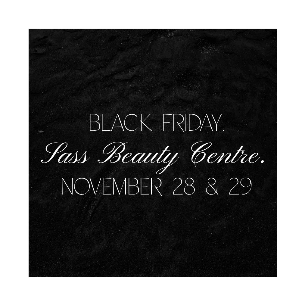 🖤 BLACK FRIDAY WEEKEND 🖤
Two days only &ndash; 10% OFF everything ✨

✔️ Products
✔️ Services
✔️ Gift Vouchers

Even our new Christmas Packages 🎄

Friday 28+ Saturday 29 November
In-salon &amp; by phone &ndash; don&rsquo;t miss it 💫

#sassbeautyce