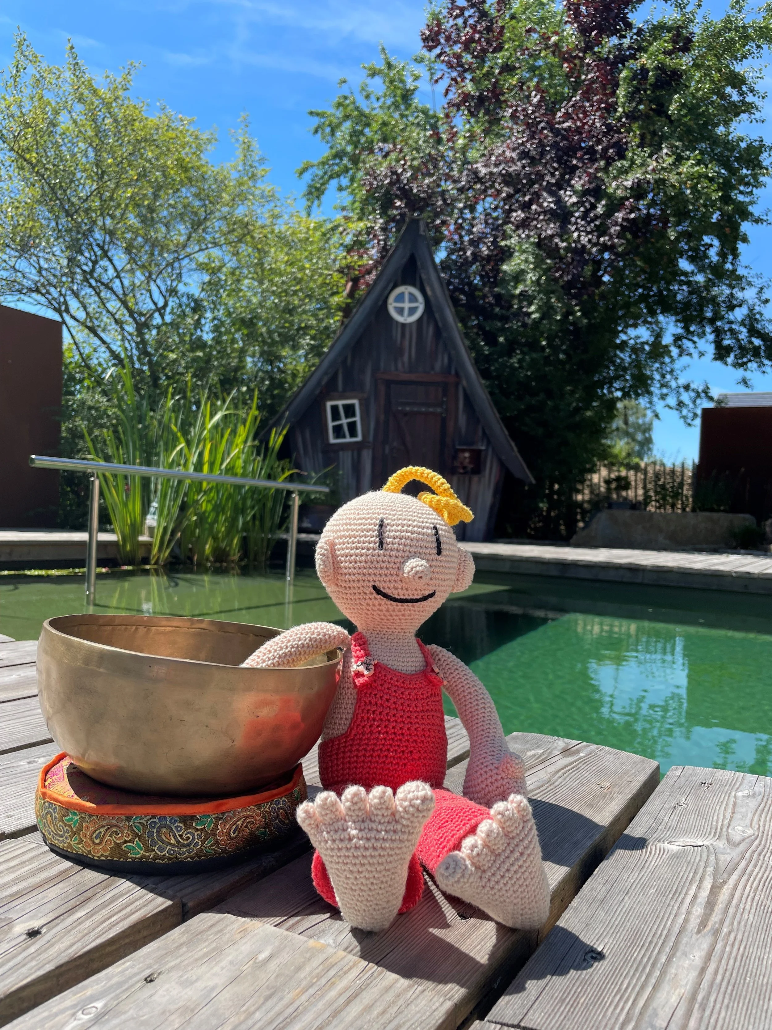 Wasserpritscheln, Yoga und noch vieles mehr