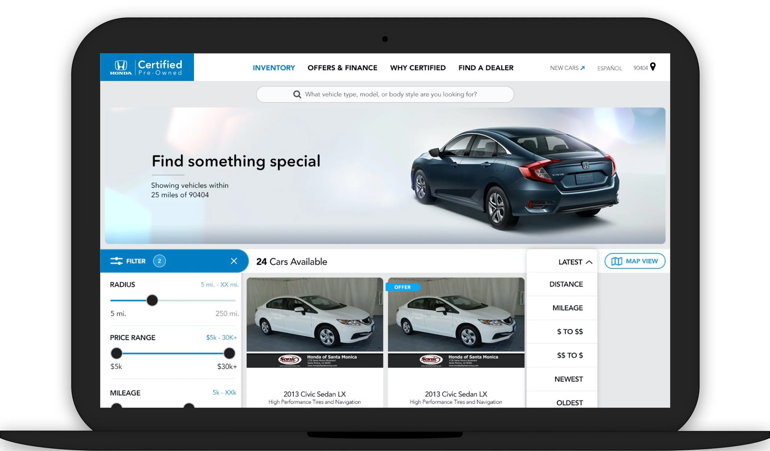 Testing Prototypes on Invision: Desktop &amp; Mobile