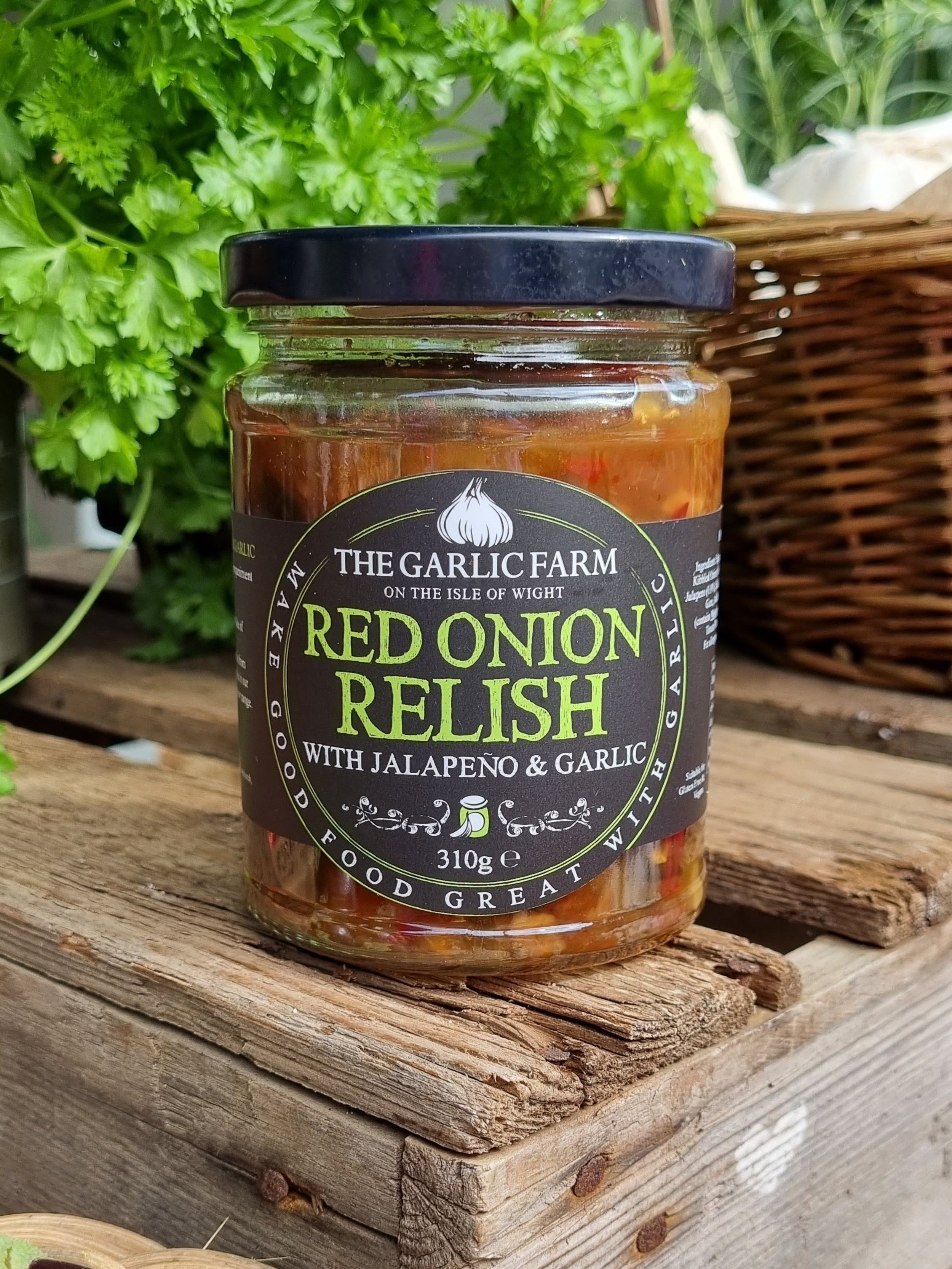 Red Onion Relish with Jalapeno and Garlic