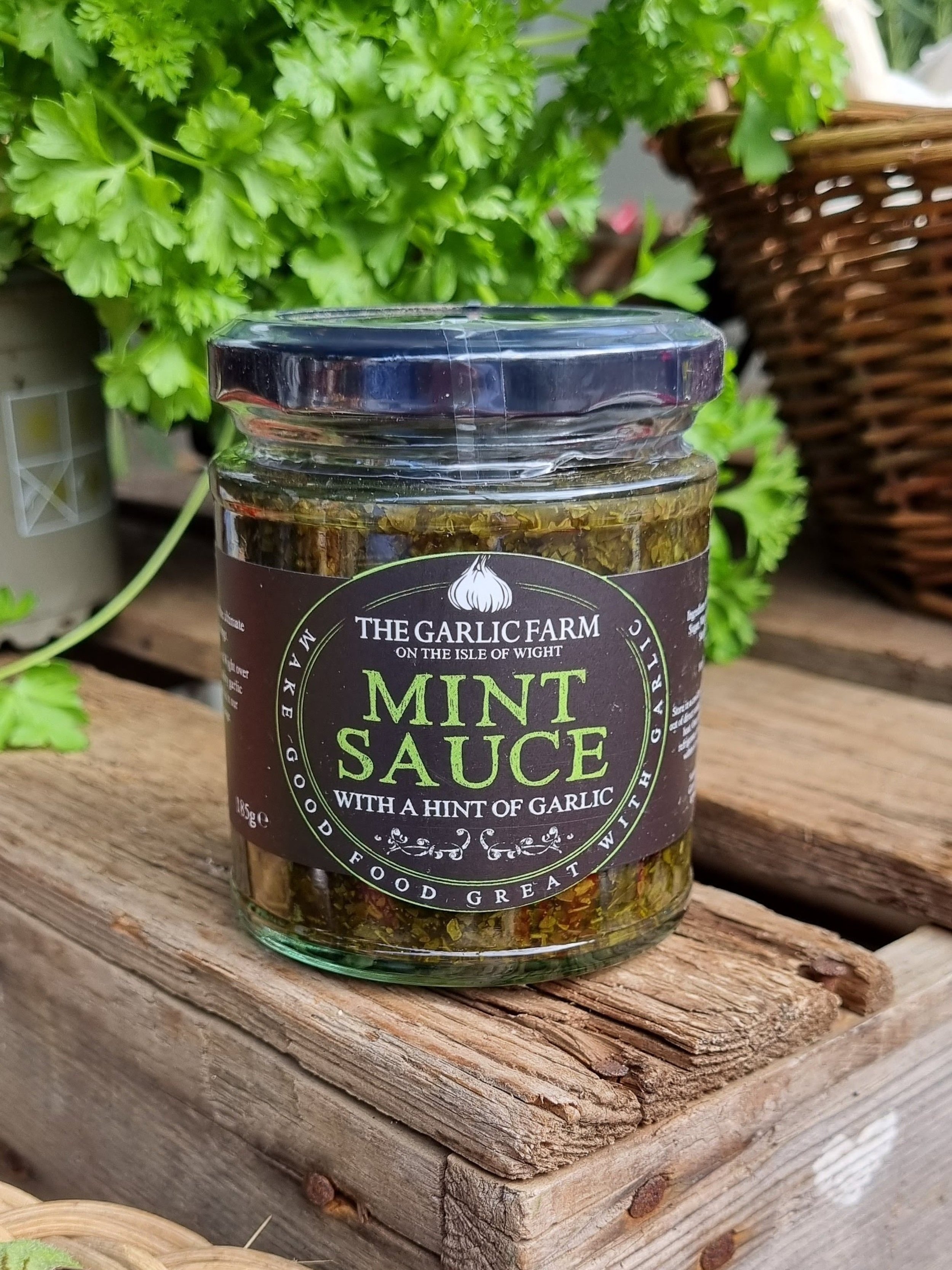 Mint Sauce with Garlic