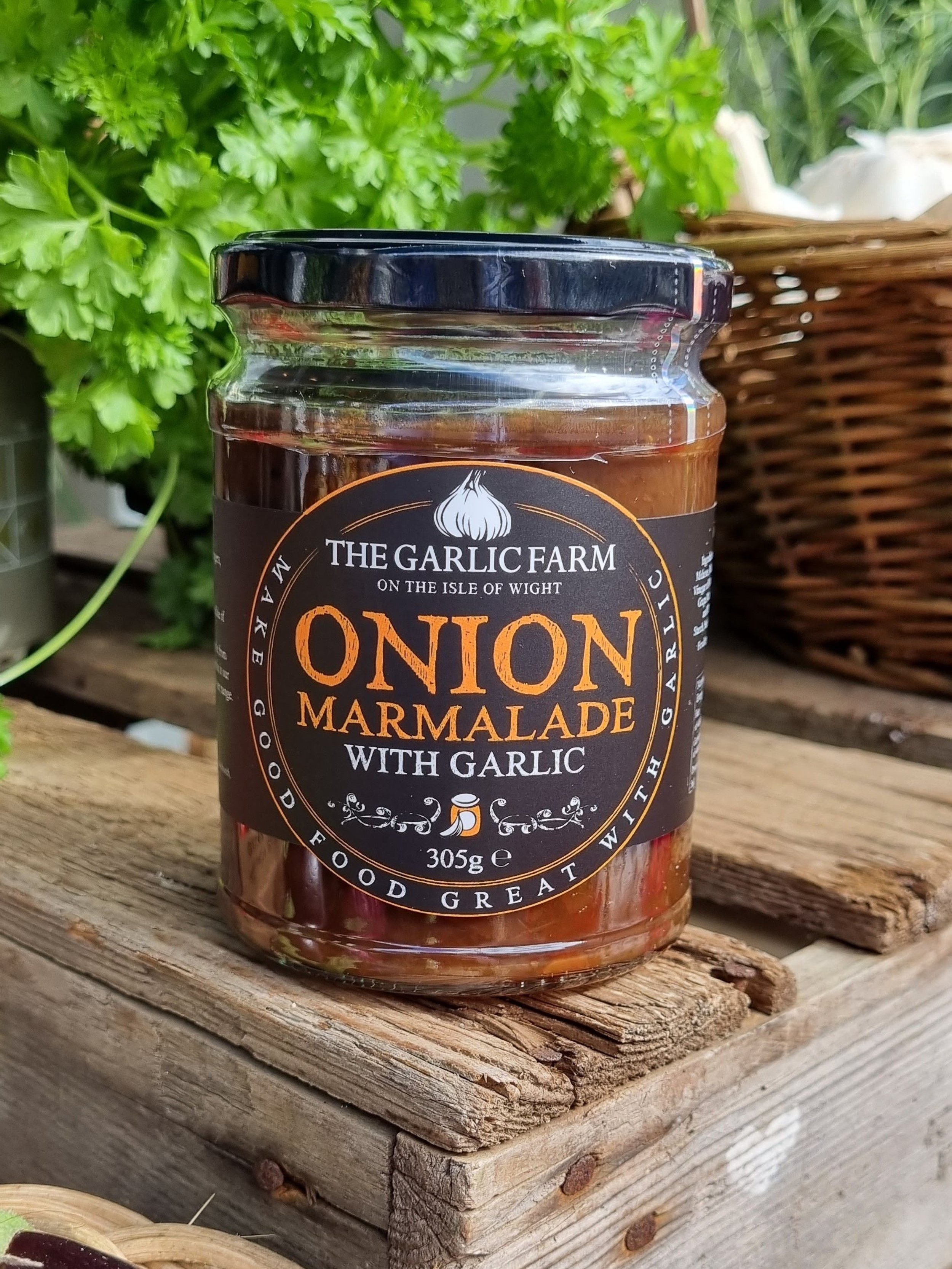 Onion Marmalade with Garlic
