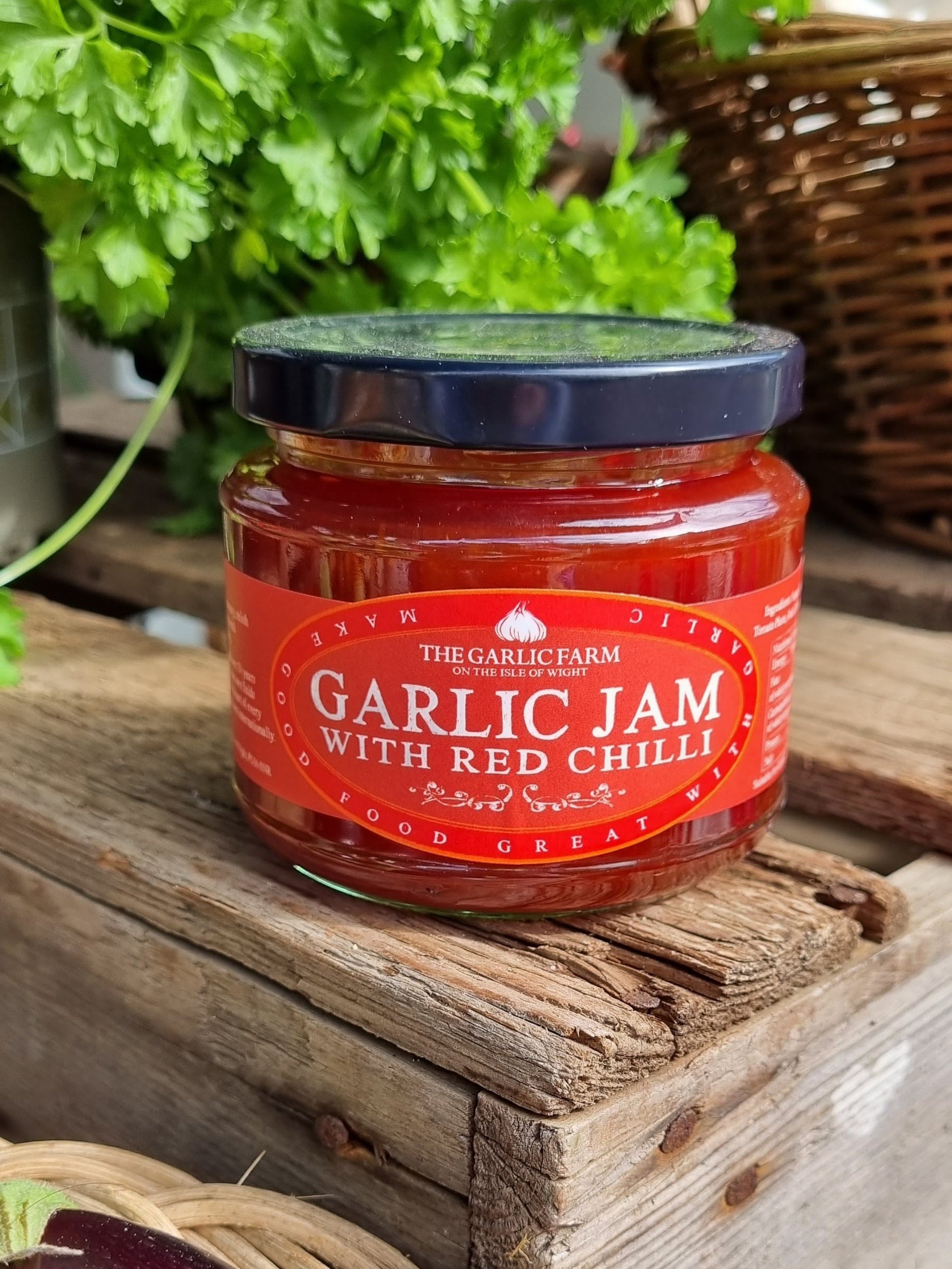 Garlic Jam with Red Chilli