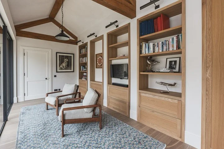 OFFICE // COTSWOLDS
We are delighted to reveal the first of several rooms at our recent Cotswolds project. This Office at our recently photographed project, exhibits all the bespoke details which we considered as part of the design process. Crafted o