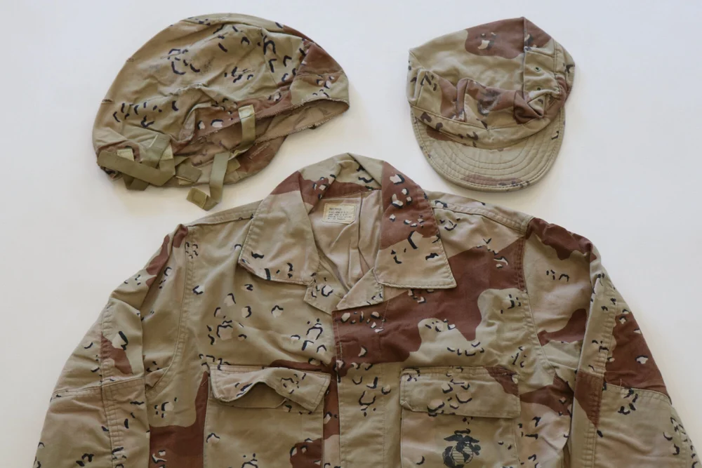 USMC Chocolate Chip Jacket Grouping — Iraqi Militaria