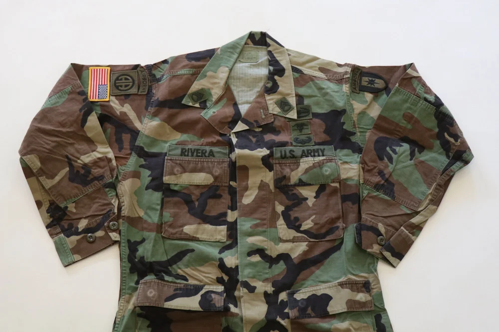 US Army BDU 82nd Airborne Div Jacket — Iraqi Militaria