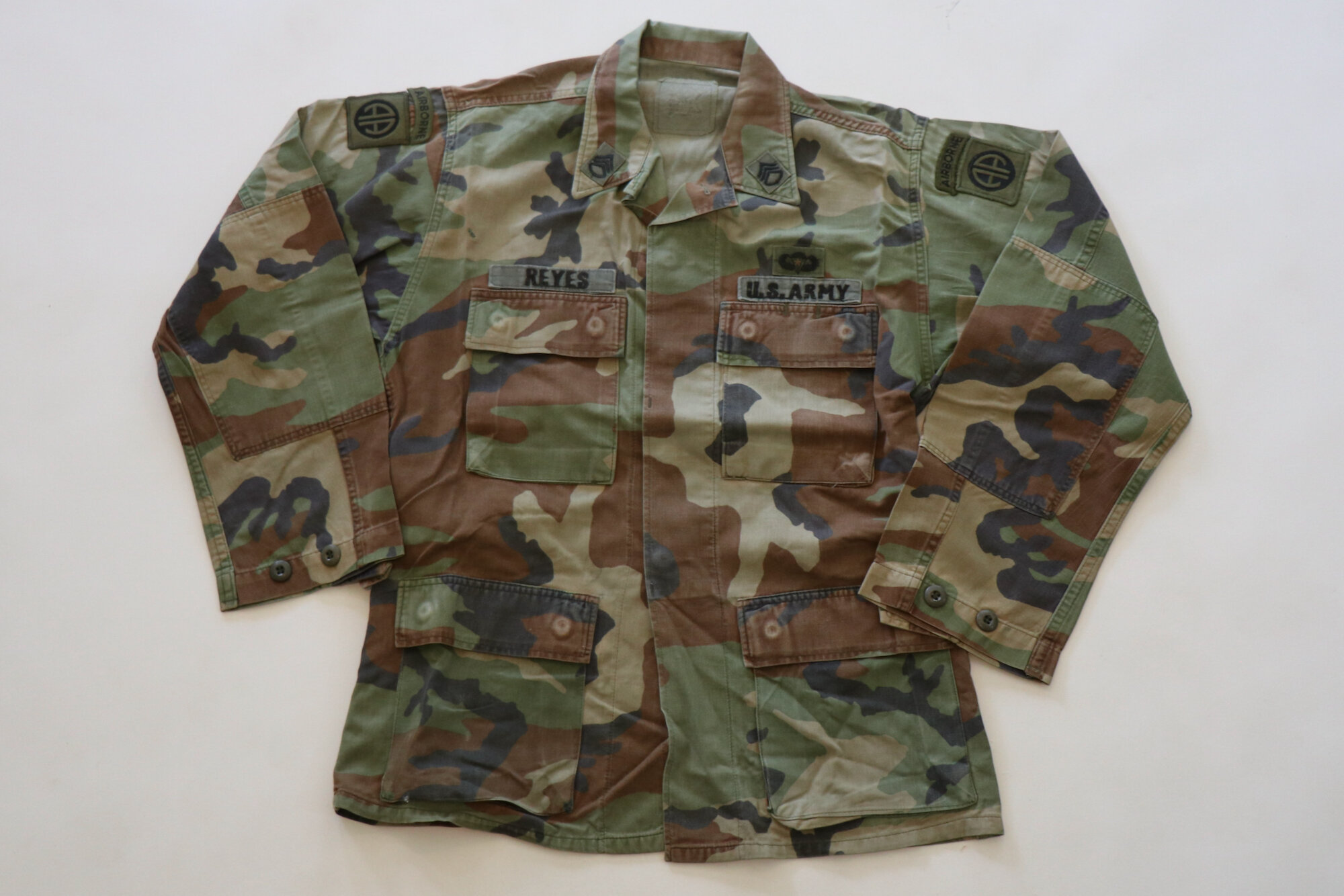 US Army 6 Color Chocolate Chip 2nd Cavalry Regiment Jacket US Army 6 Color Chocolate Chip 2nd Cavalry Regiment Jacket