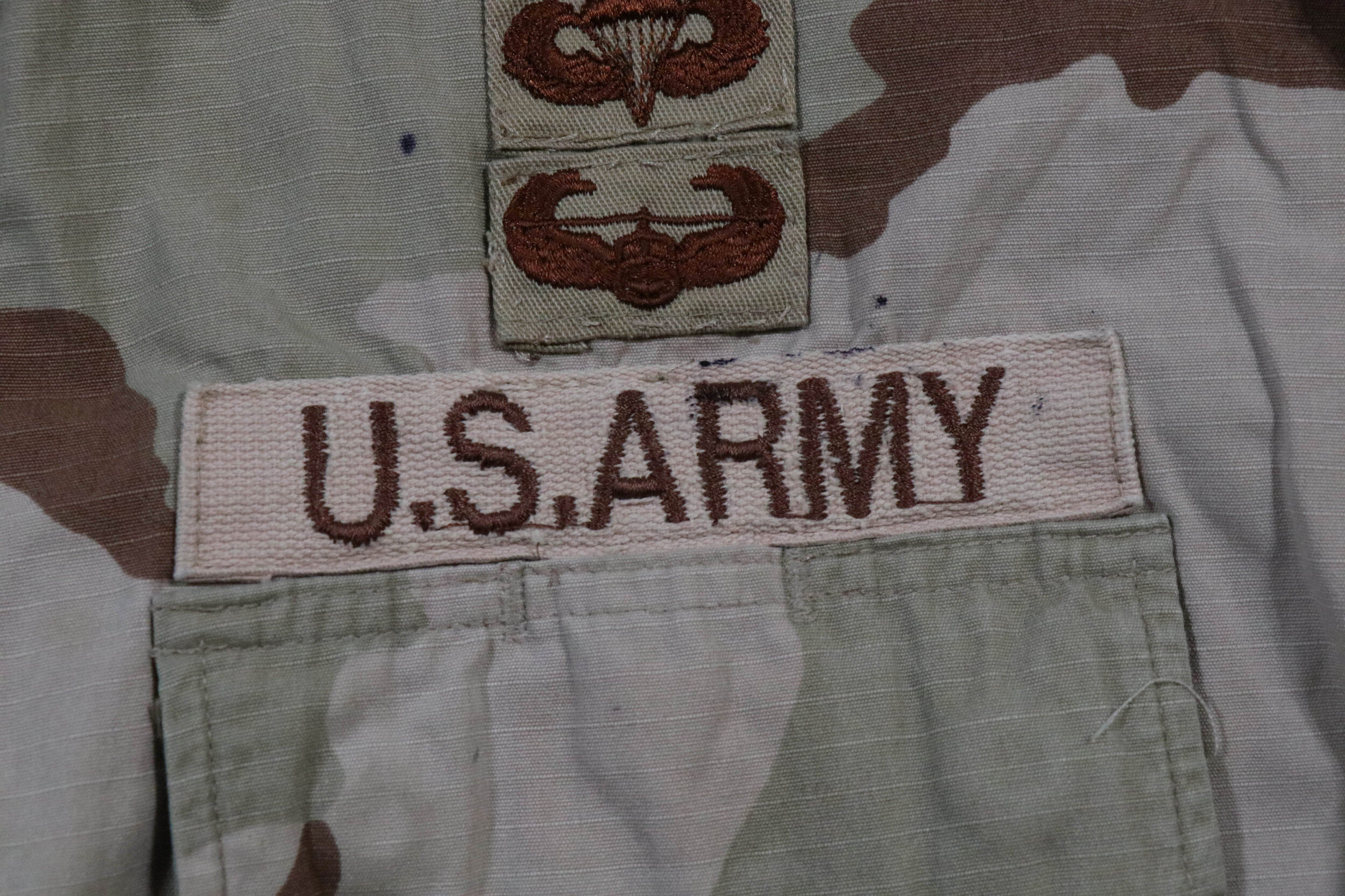 US 82nd Airborne DCU Jacket with IR Tabs — Iraqi Militaria
