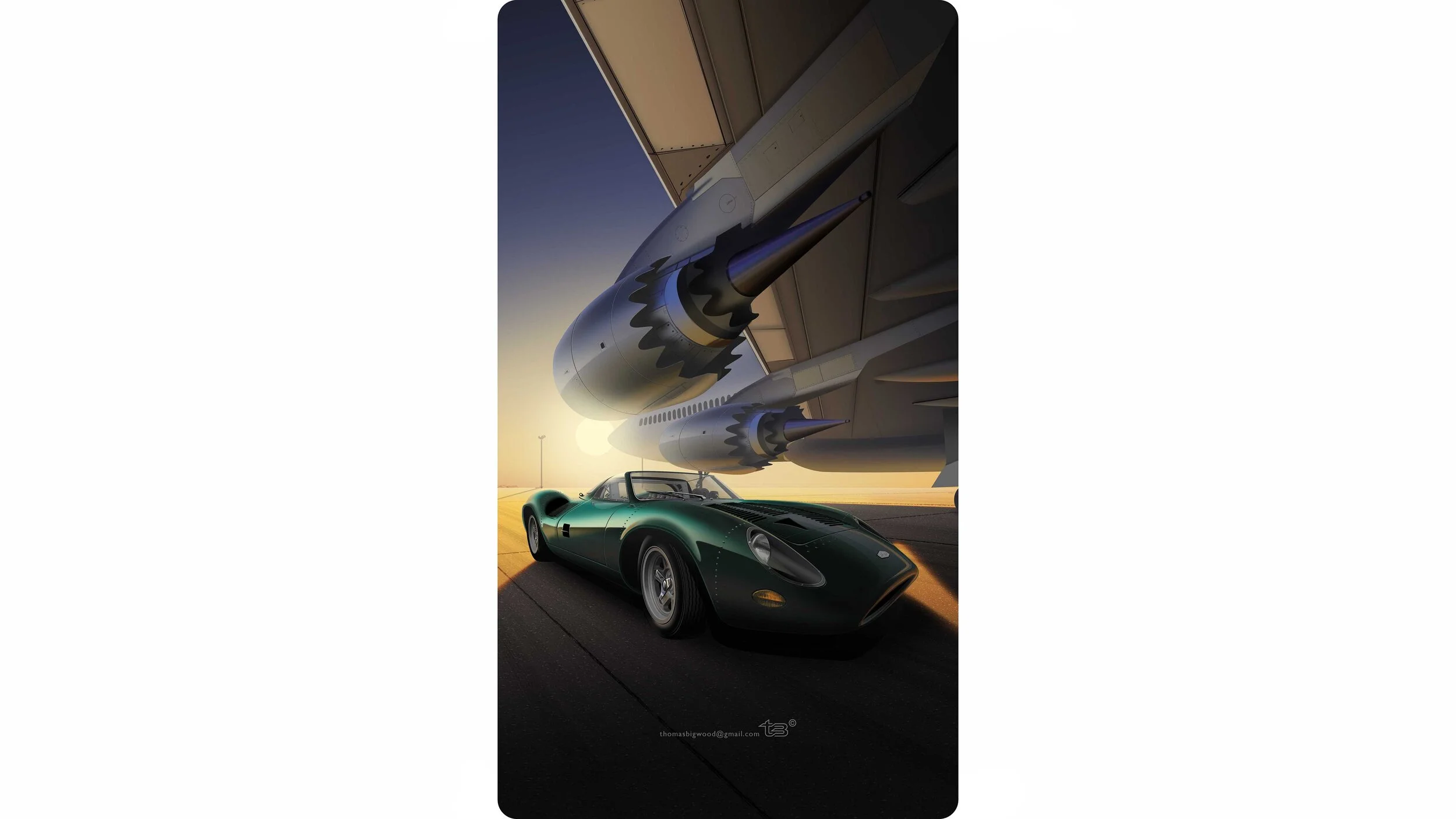 Jaguar XJ13 - Phone Screensaver 9-16 Aspect Ratio
