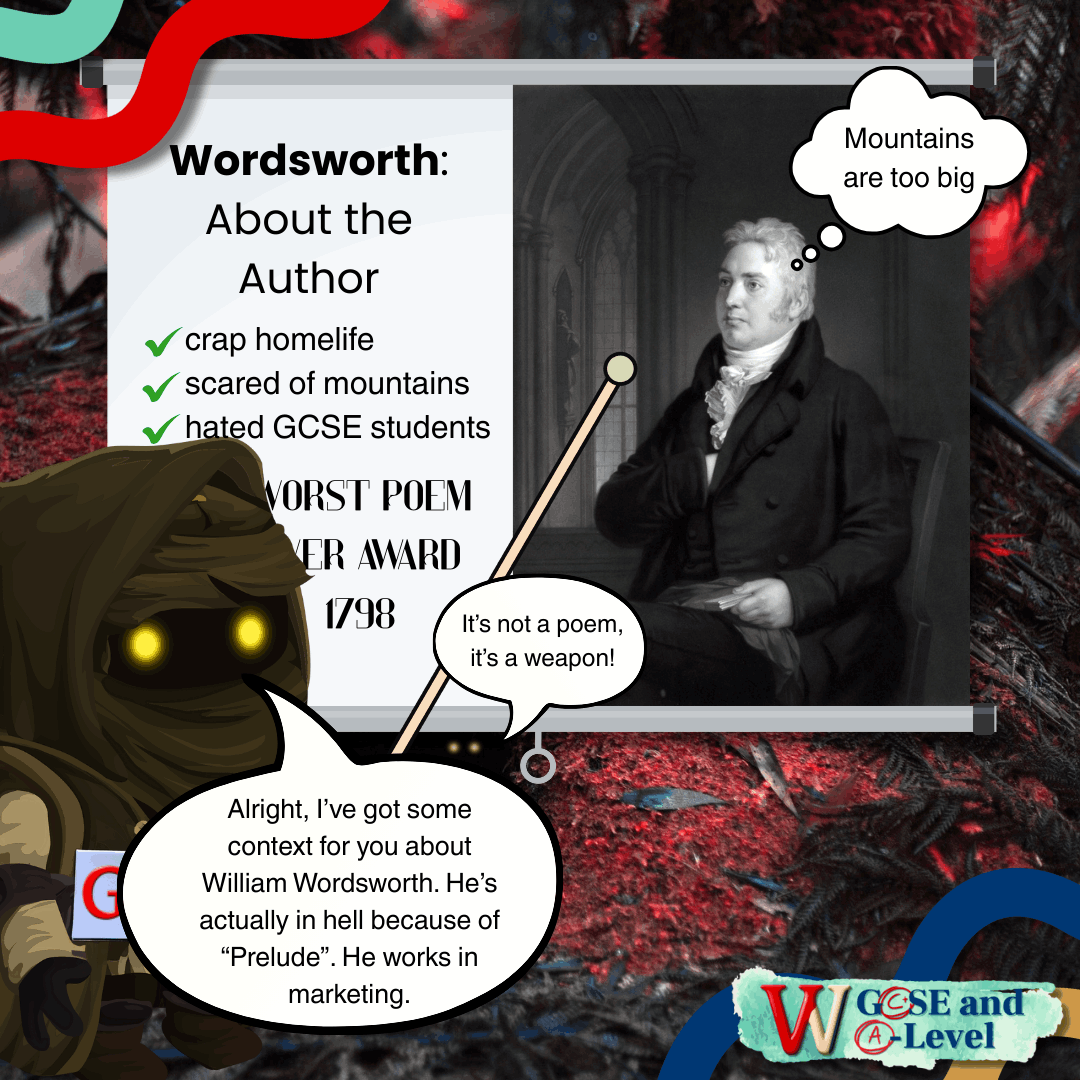 GCSE and A-Level Goblin: Wordsworth’s “Prelude” - About the Author