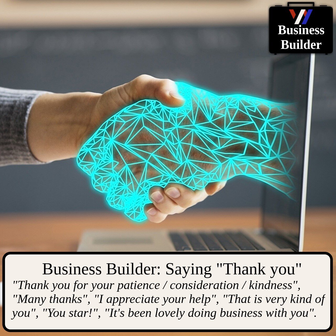 Business Builder 02: Saying “Thank you”