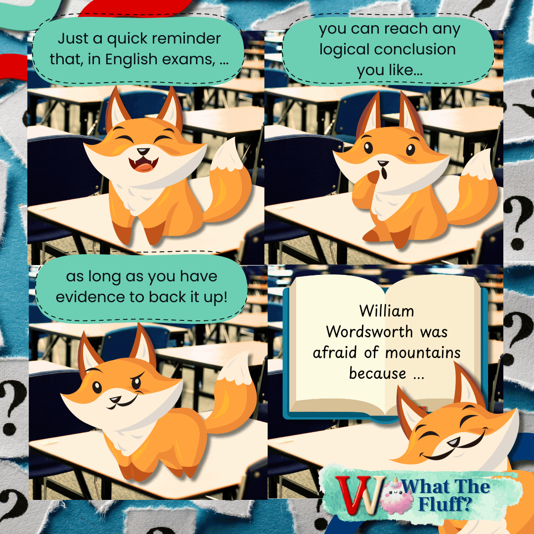 English Fuff Wordsworth Wasn't Great at Poetry |What The Fluff Wednesday| — Wright ...