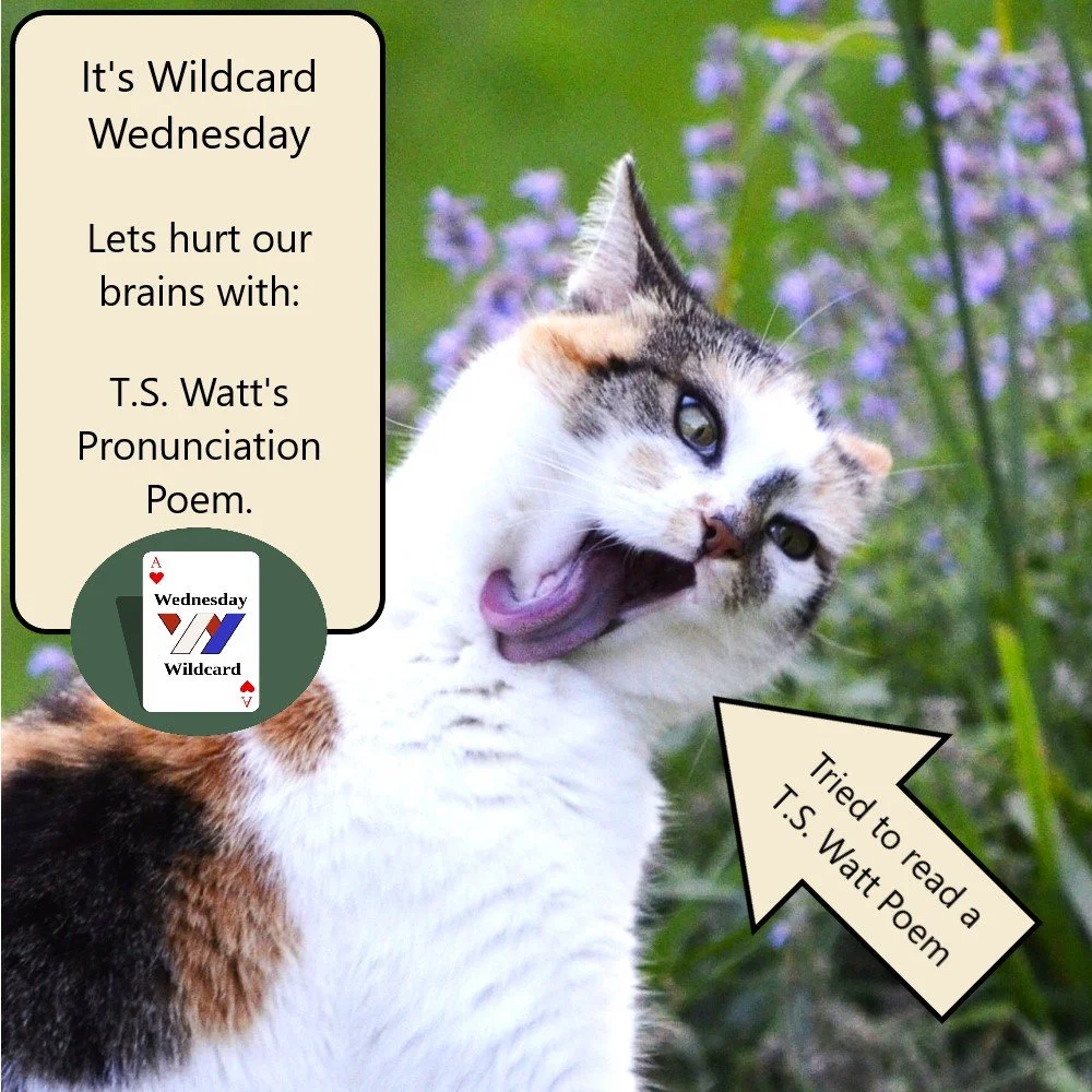 Wednesday Wildcard: T.S. Watt’s Pronunciation Poem