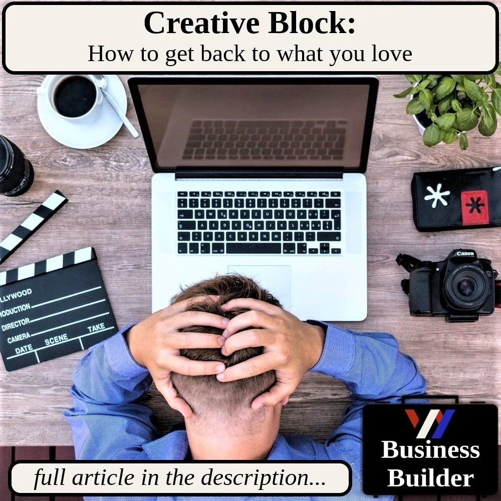 How to break Creative Block in 5 steps |Business Builder| — Wright English