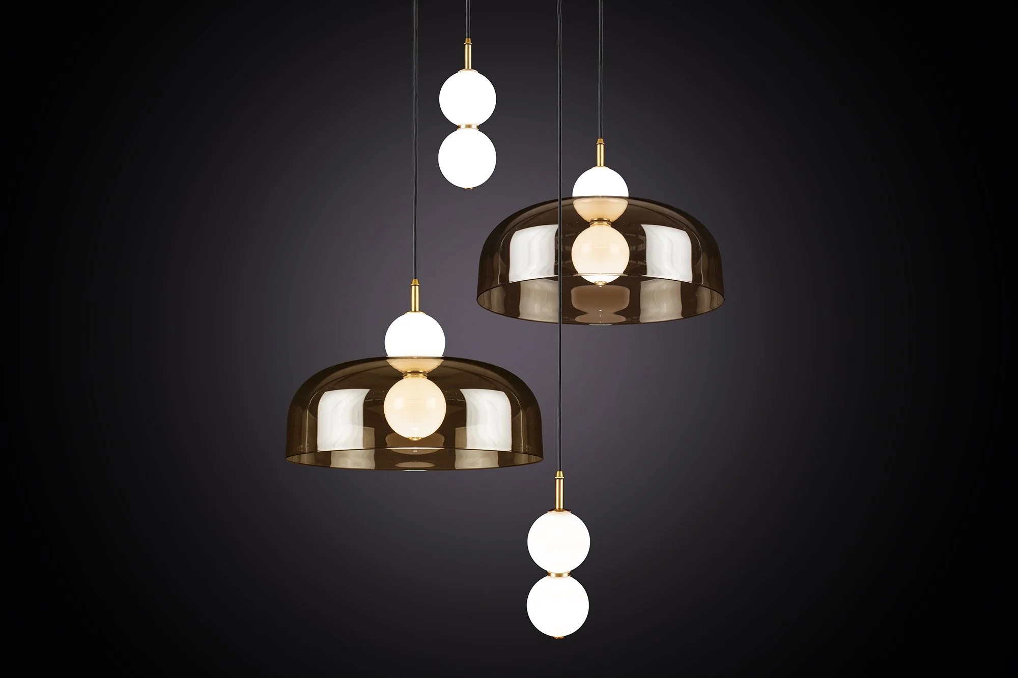 Echo Lamp & shade - Clusters