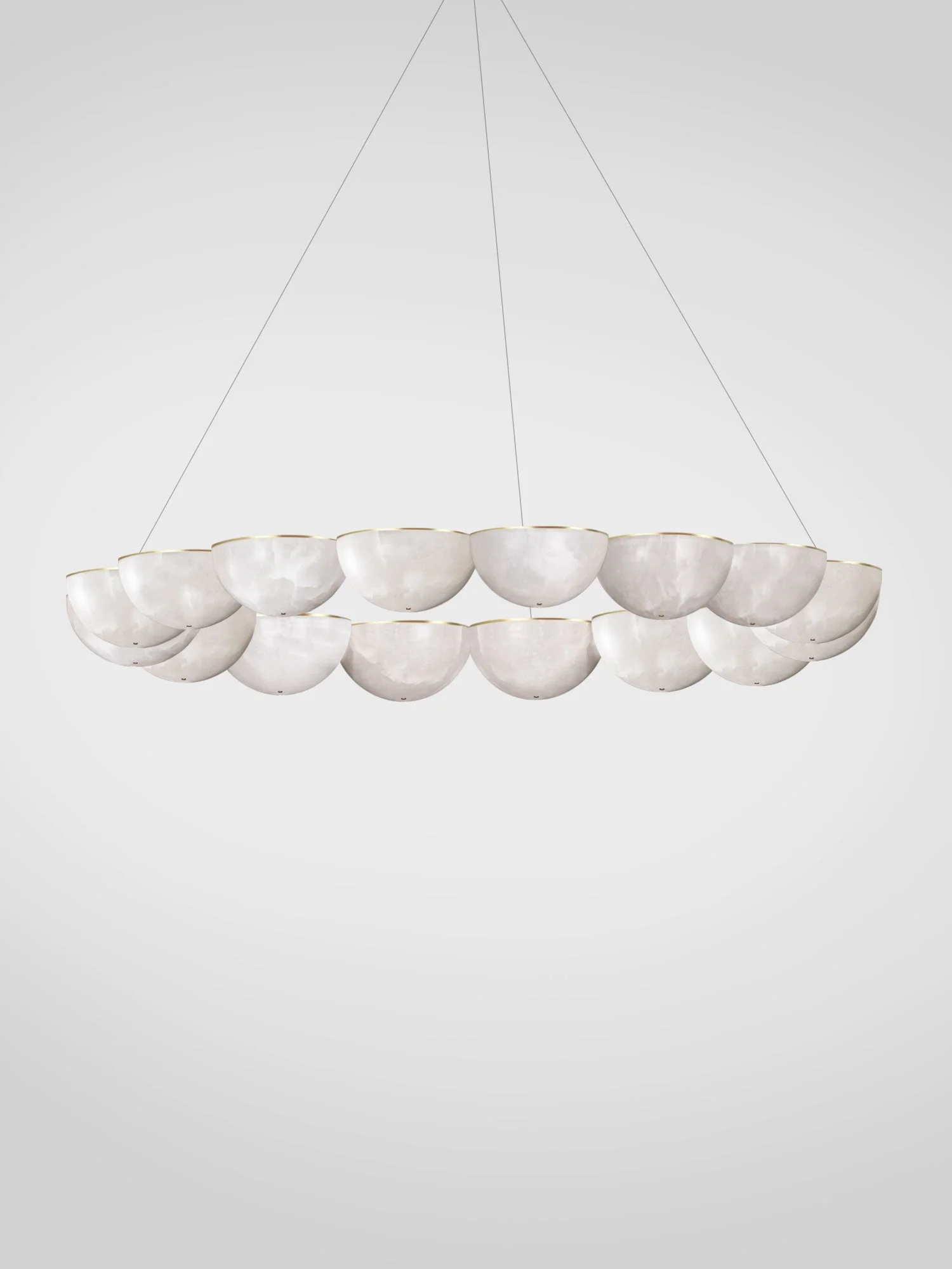 Hemisphere Circular Chandelier Large