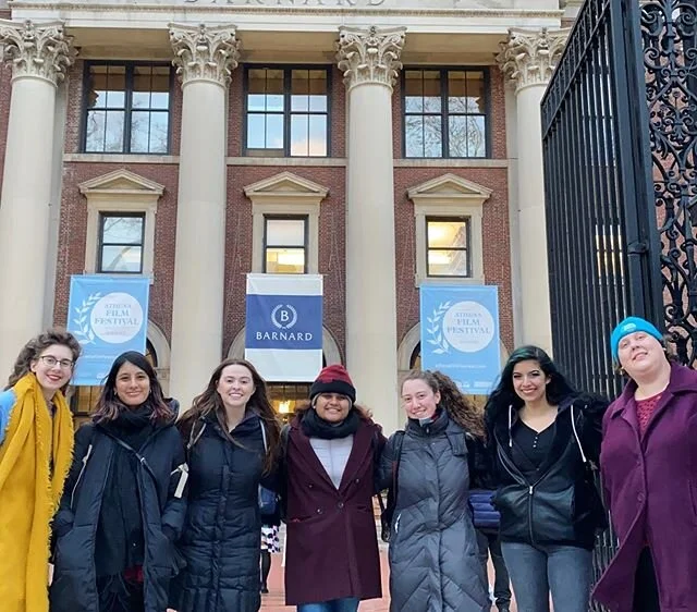 Attending @athenafilmfest... #athena2020!! @barnardcollege &bull; &bull; &bull; 
#womensfilminitiative #womenempowerment #femalcomposers #femalefilmscorecomposer #femalefilmmakers 
#berkleecollegeofmusic
#berkleewomen 
#changethenarrative 
#herstory