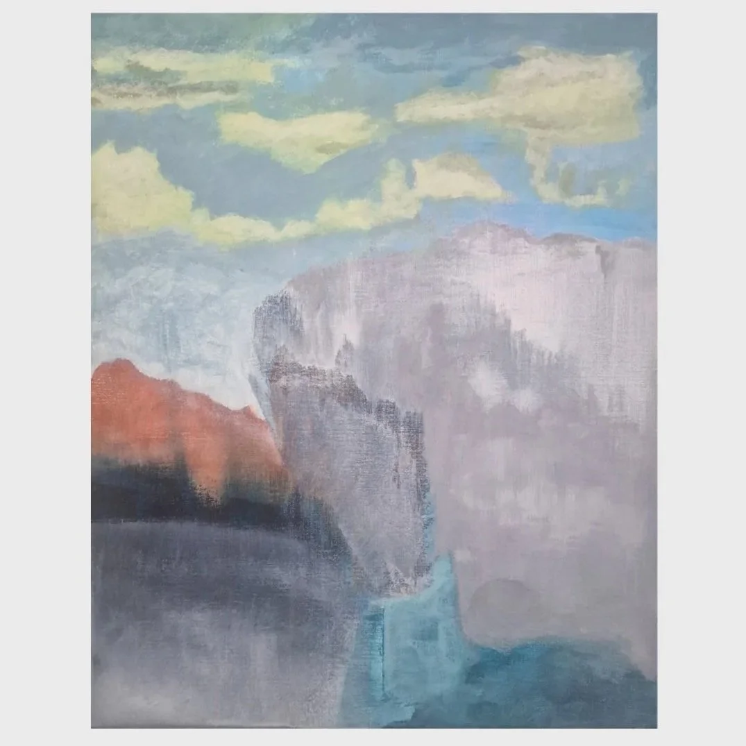 Pony Rock - 40cm x 50cm acrylic on linen