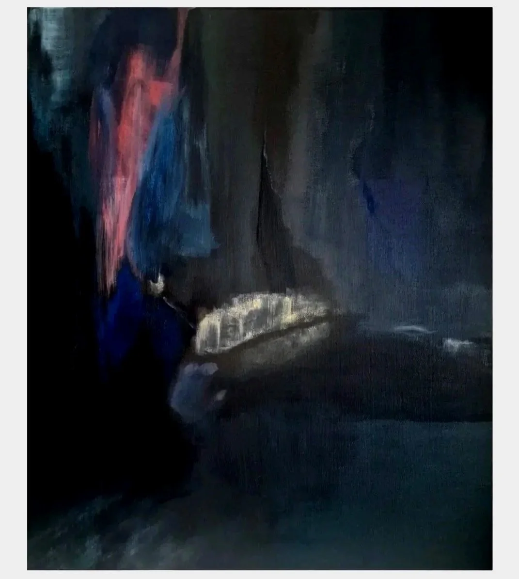 Be - 50cm x 60xm acrylic on canvas
