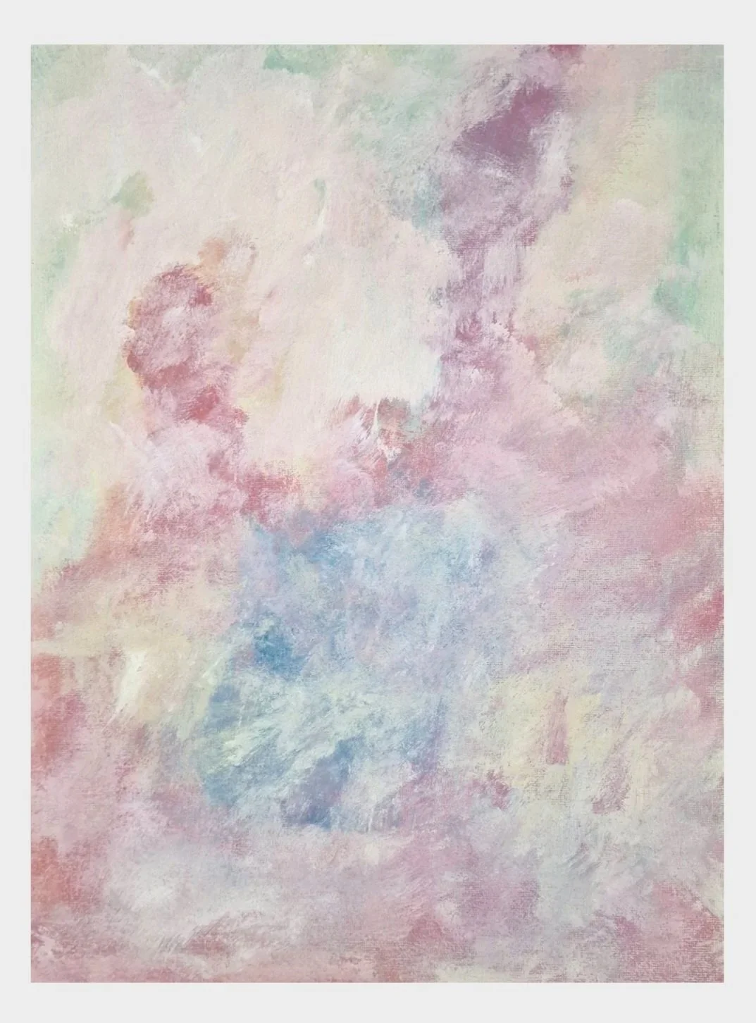 The light is in you - 33cm x 43cm acrylic on canvas board