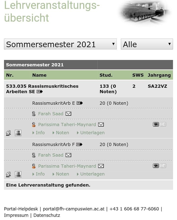 📢 Hi FH Soziale Arbeit📢 
If you are in group E or F of the seminar Rassismuskritisches Arbeiten we will be your lecturers this semester. Looking forward to meet you, future social workers. You readyyyy? ✍🏼