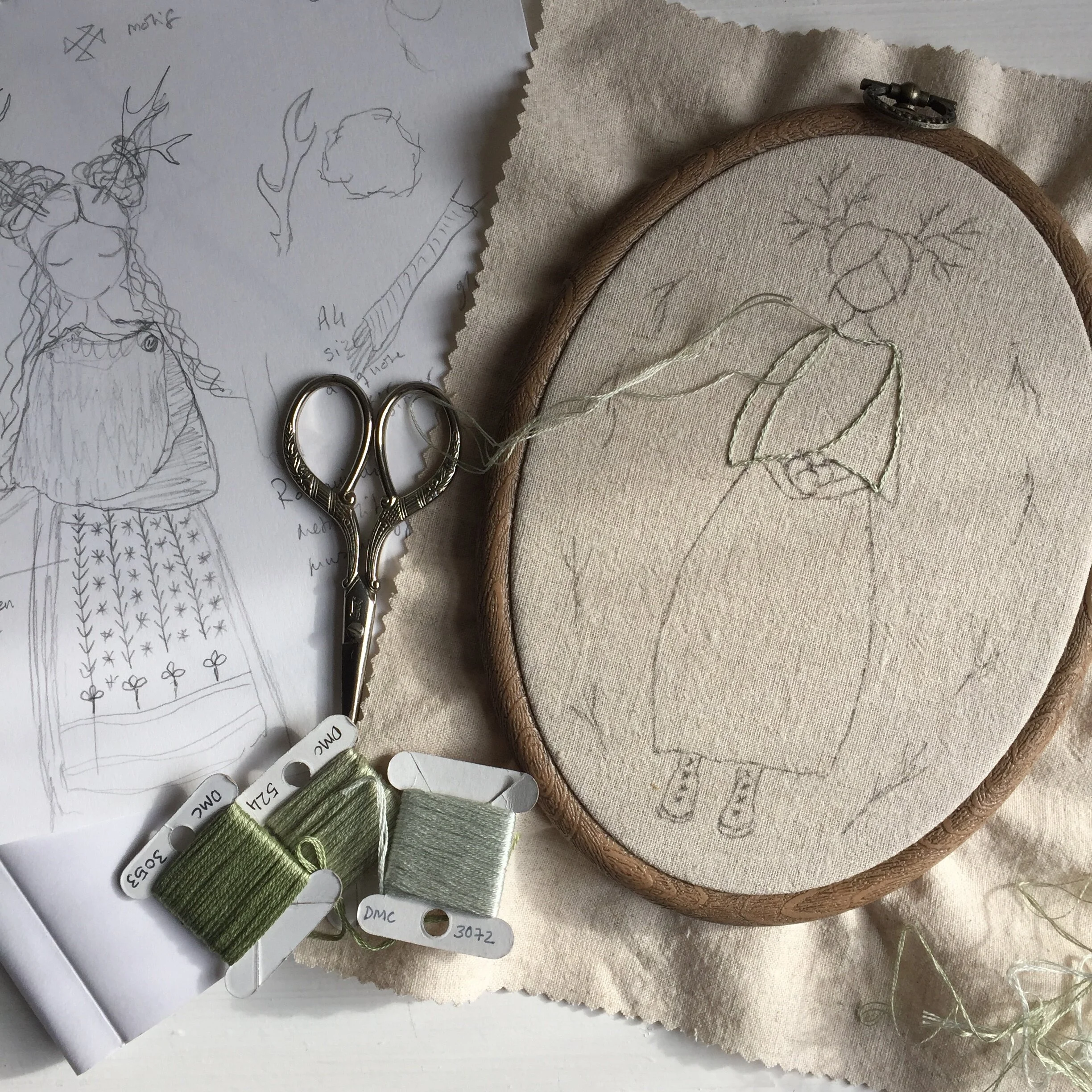 Spring and Persephone — lilipopo embroidery