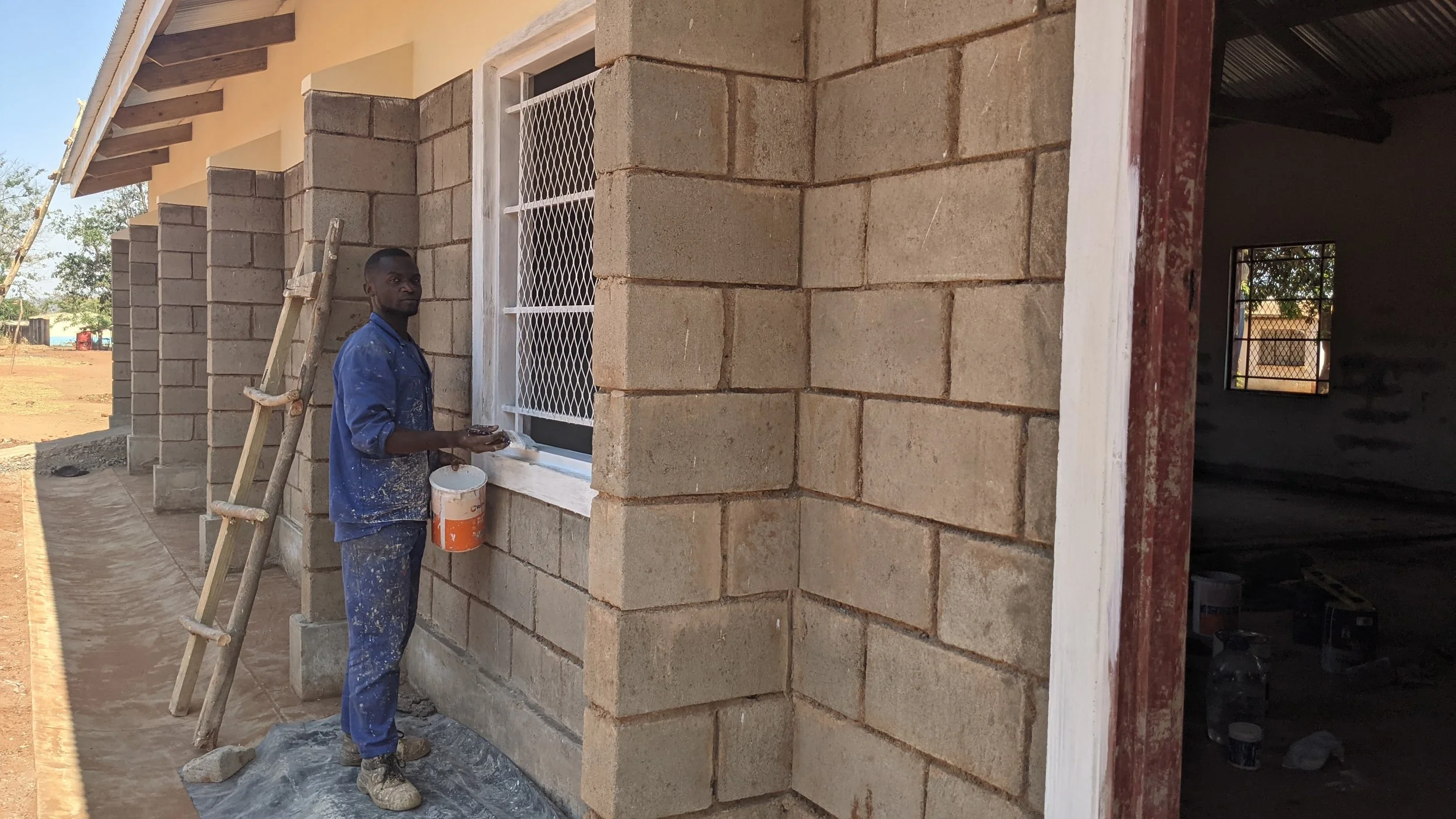 the first 2022 BK2S-financed school is making great progress and will soon be completed. 