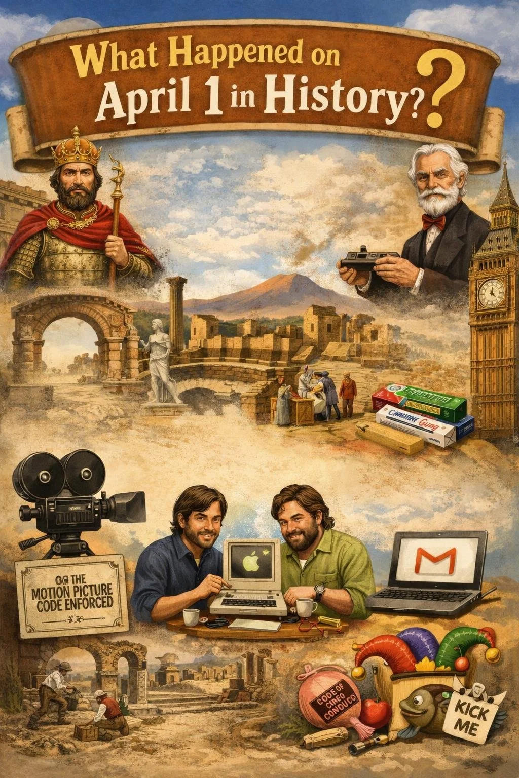 What Happened on April 1 in History?