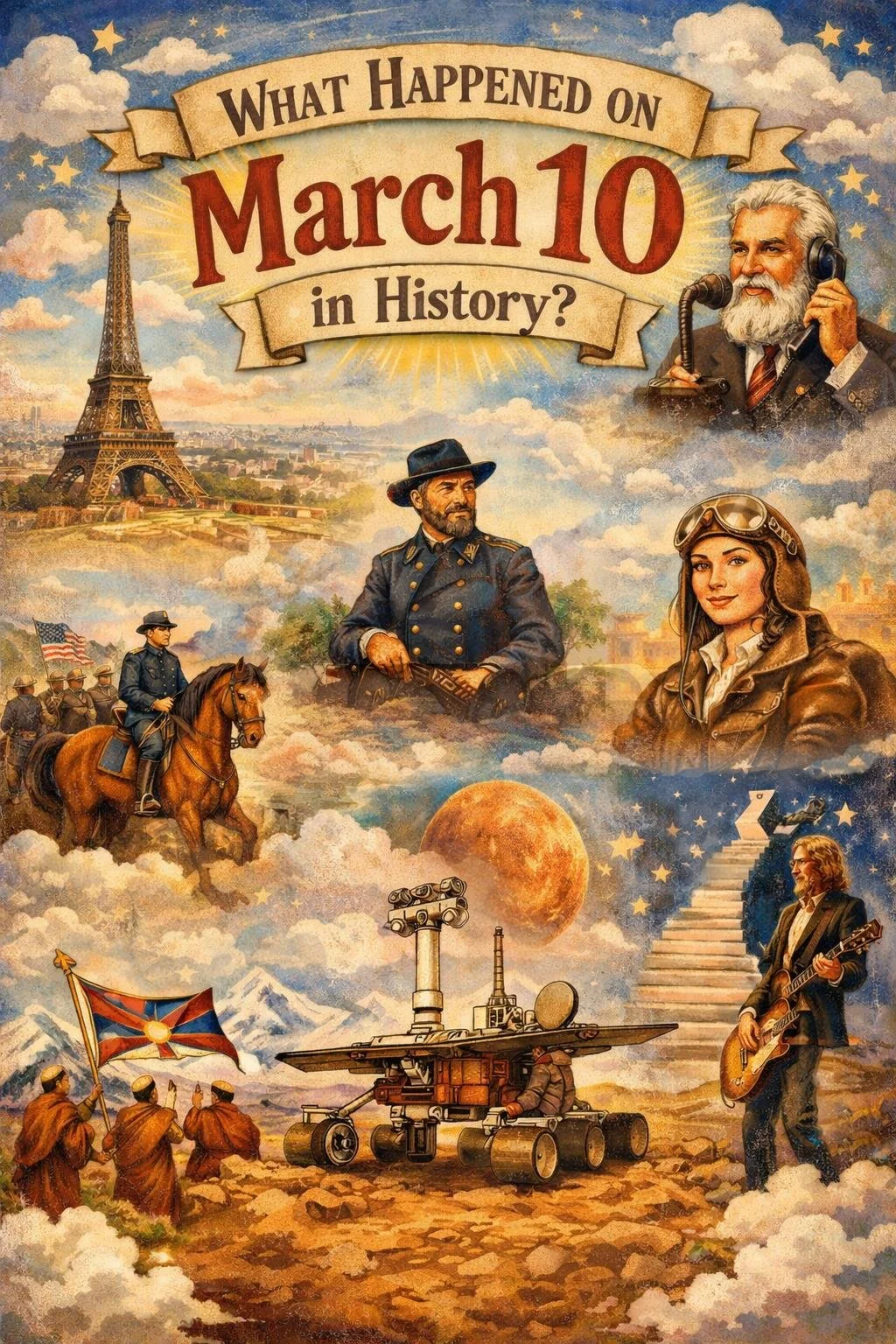 What Happened on March 10 in History?