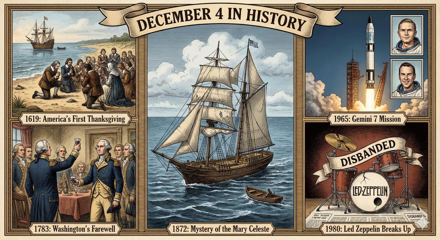 What Happened on December 4 in History?