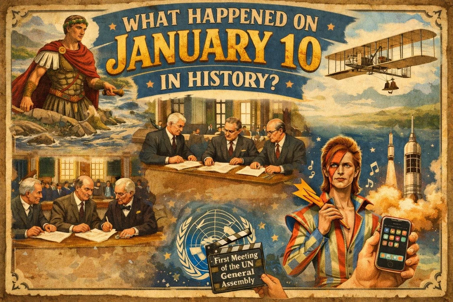 What Happened on January 10 in History?