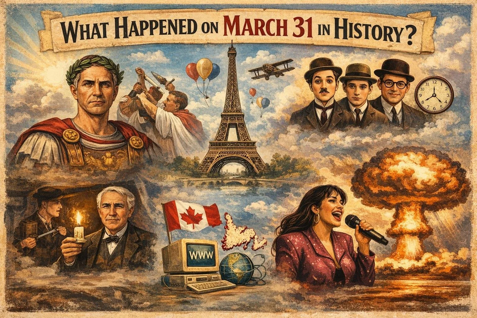 What Happened on March 31 in History?