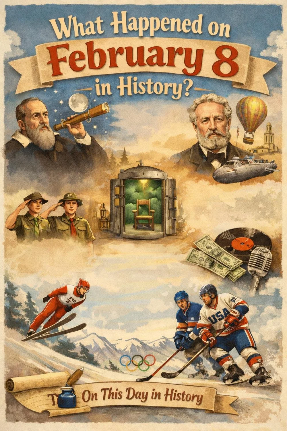 What Happened on February 8 in History? — Lawng Island
