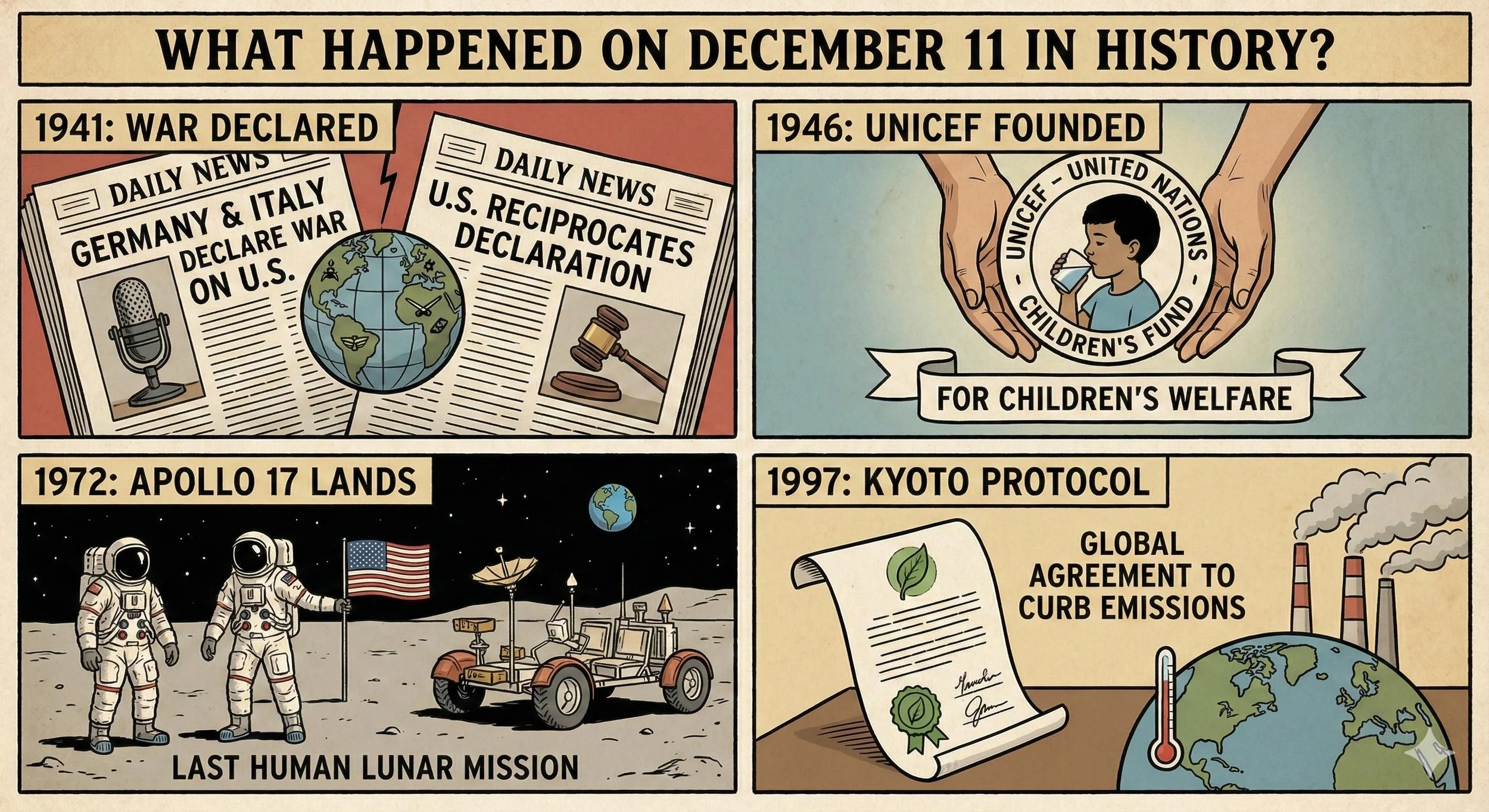 What Happened on December 11 in History?