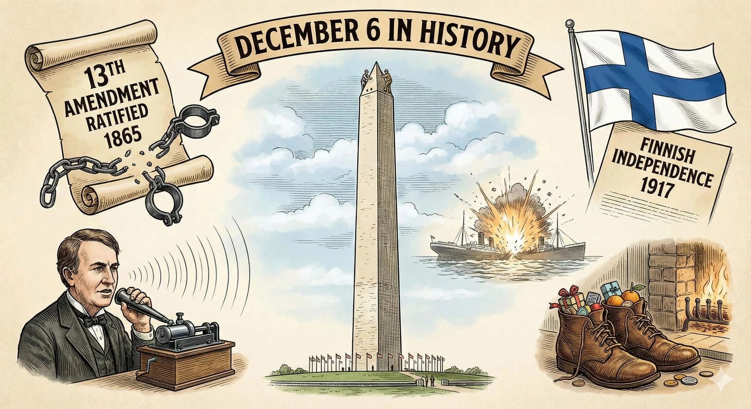 What Happened on December 6 in History?