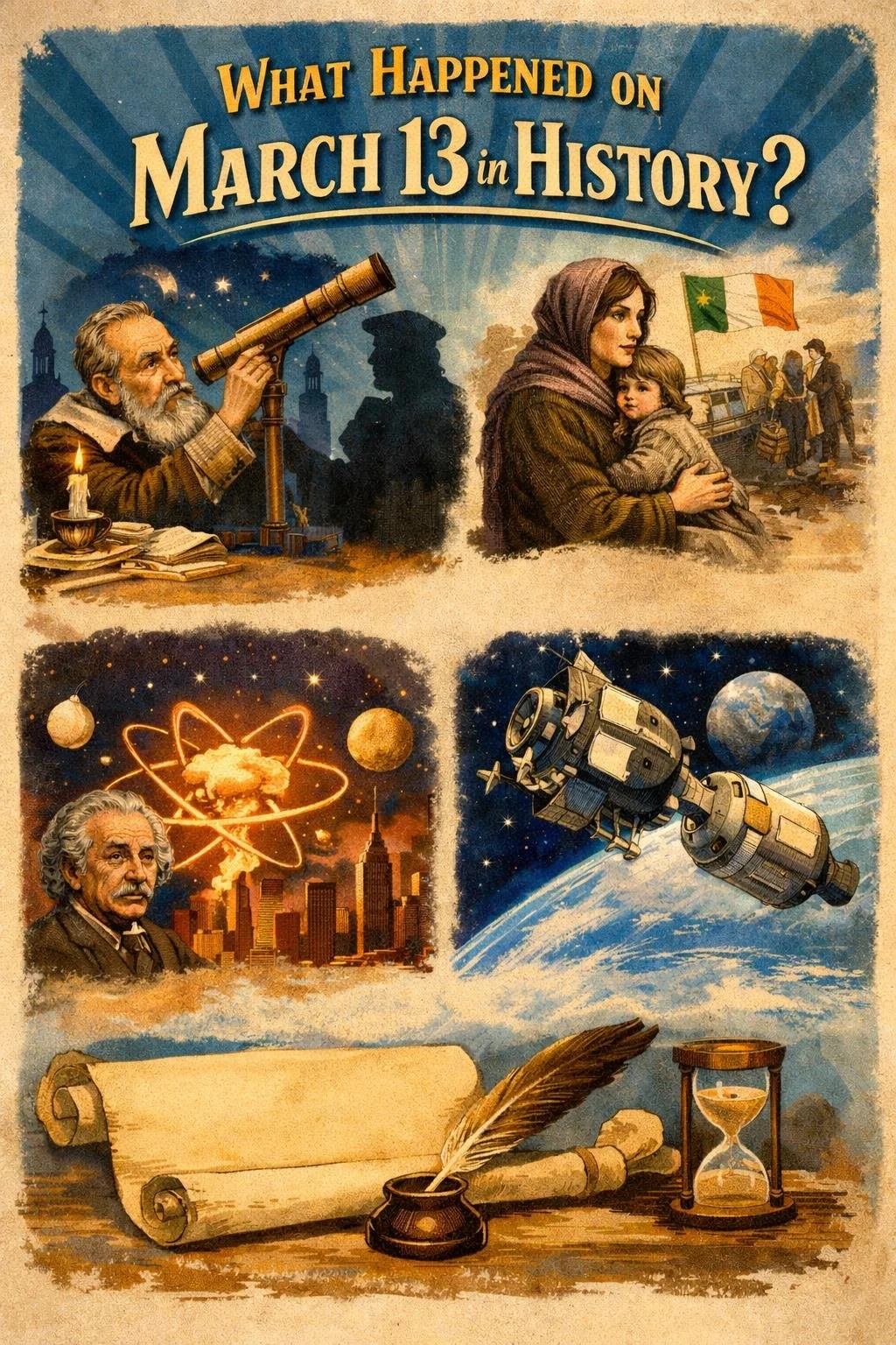 What Happened on March 13 in History?