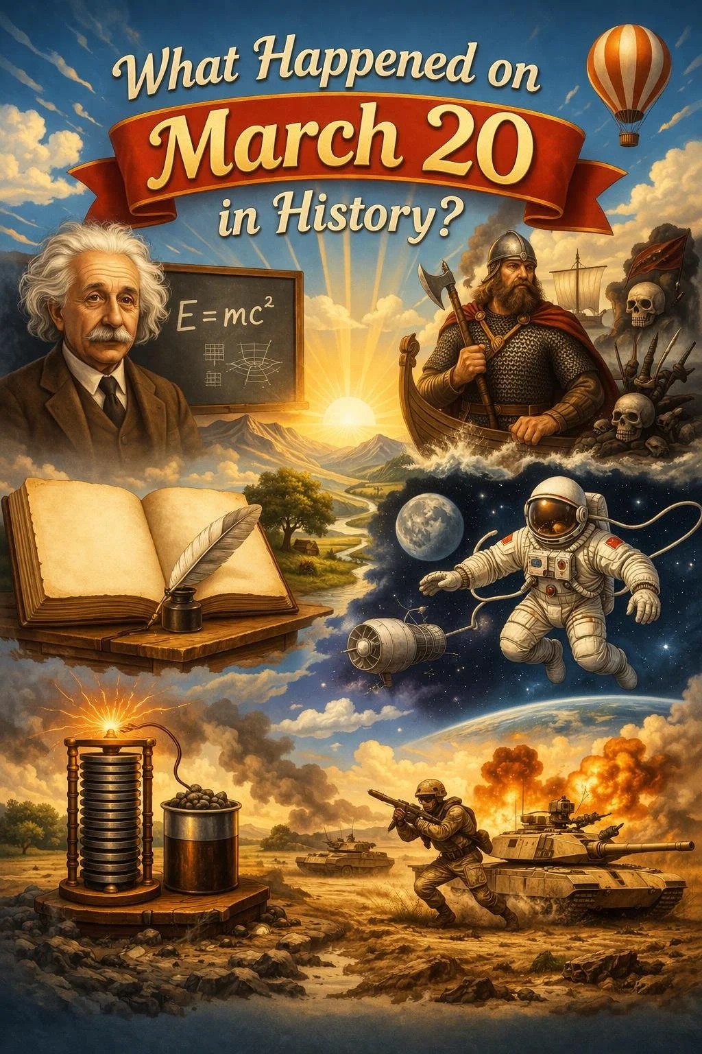 What Happened on March 20 in History?