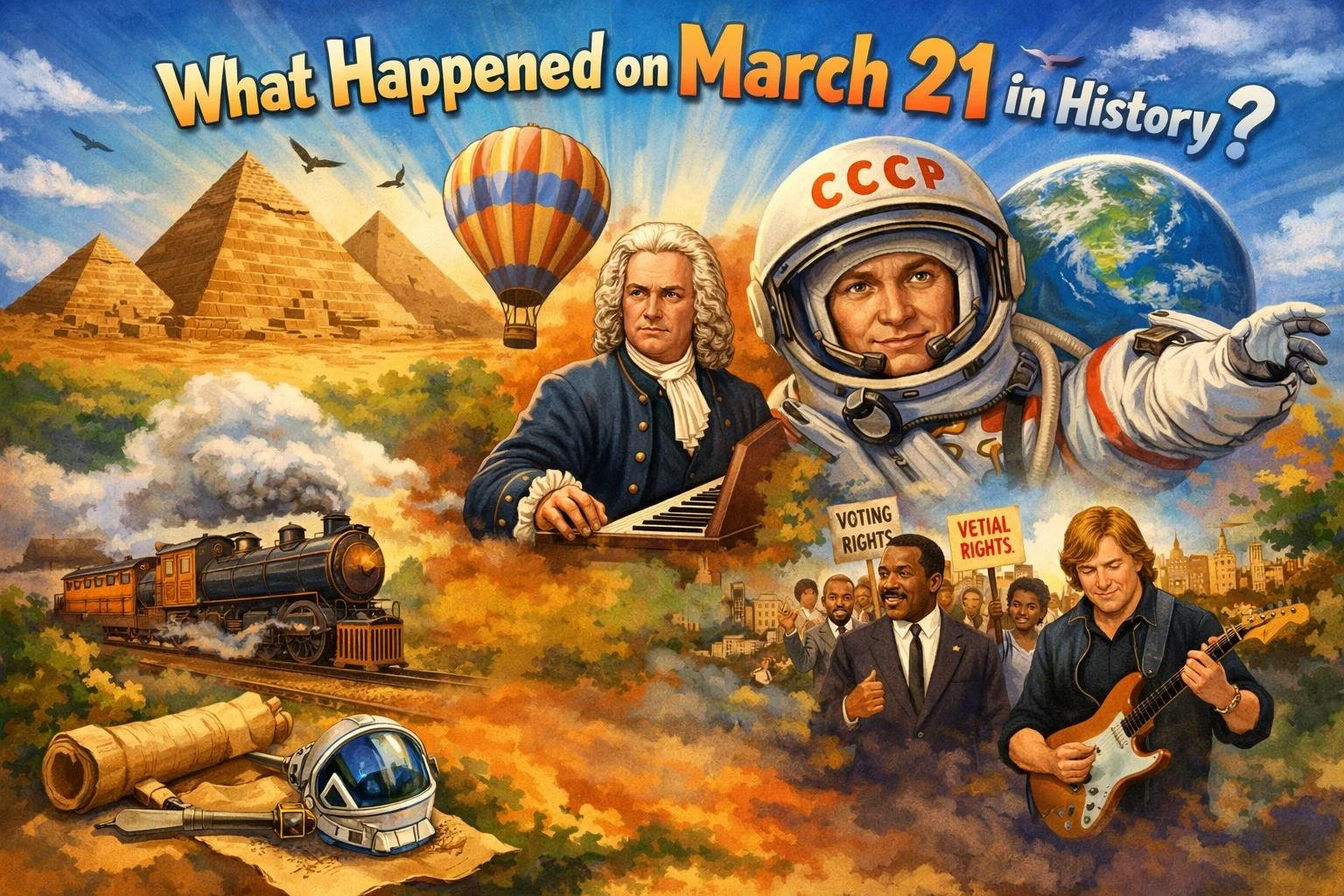 What Happened on March 21 in History?